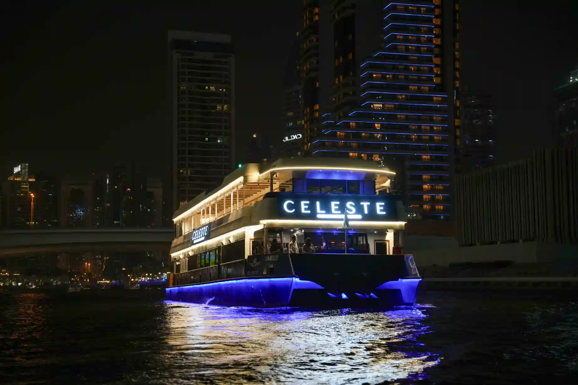 Night Views from Dubai Marina Cruise