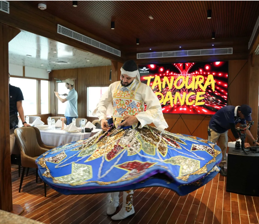 Best Tanoura dance at cruise