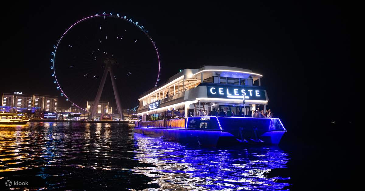 dinner cruise Dubai marina