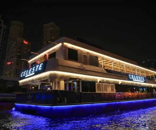luxury dinner cruise Dubai Marina