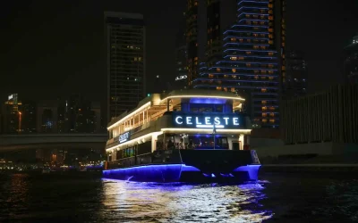 Night Views from Dubai Marina Cruise
