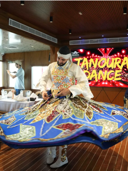 Best Tanoura dance at cruise